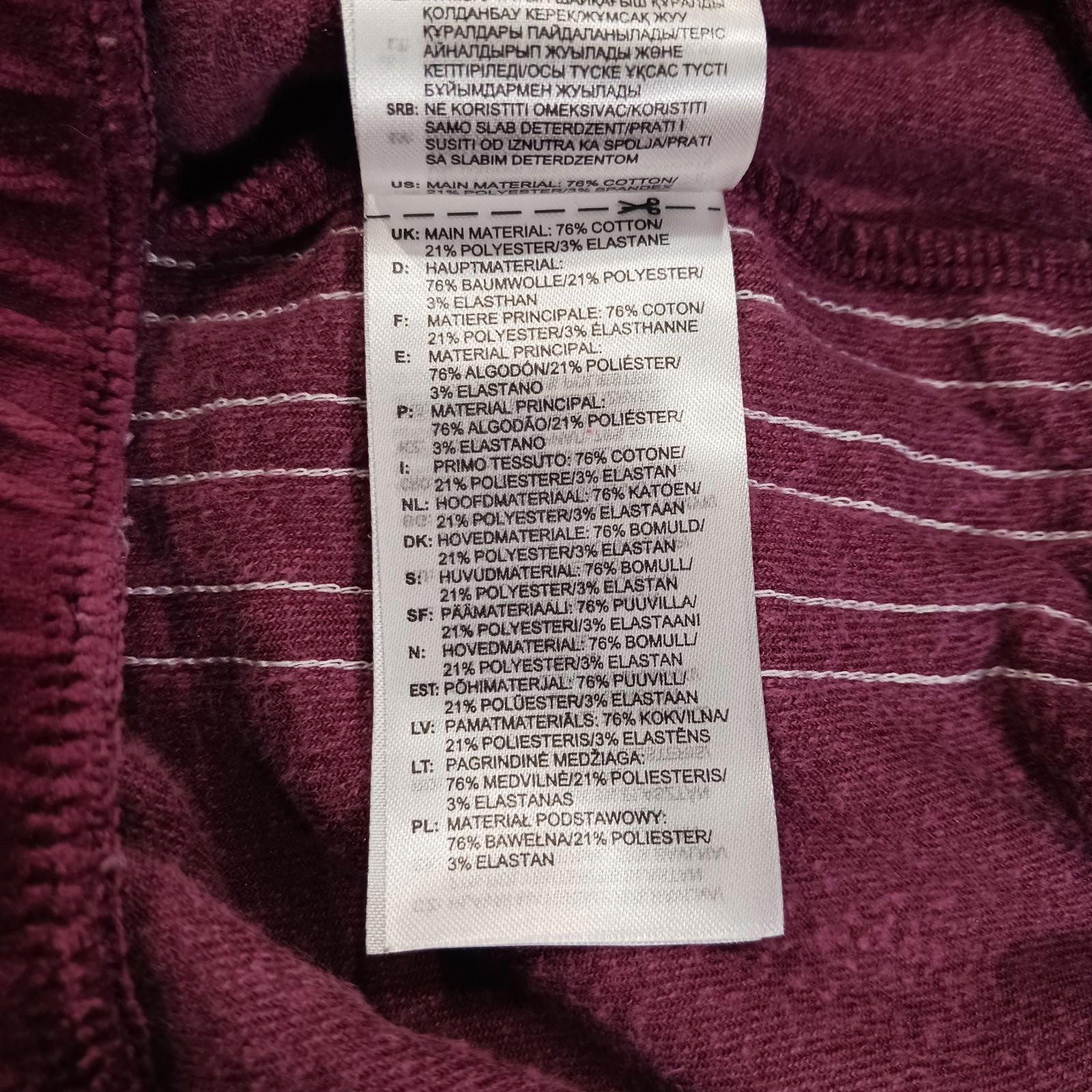 Adidas RN#88387 Men's Red Sweatpants Joggers Size Medium (30×26.5)