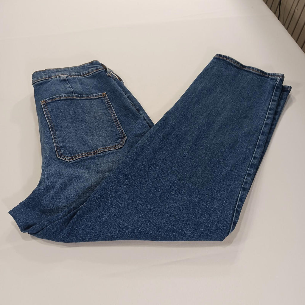 Old Navy High Rise OG Loose Women's Blue Denim Jeans Size 16 (34×30)