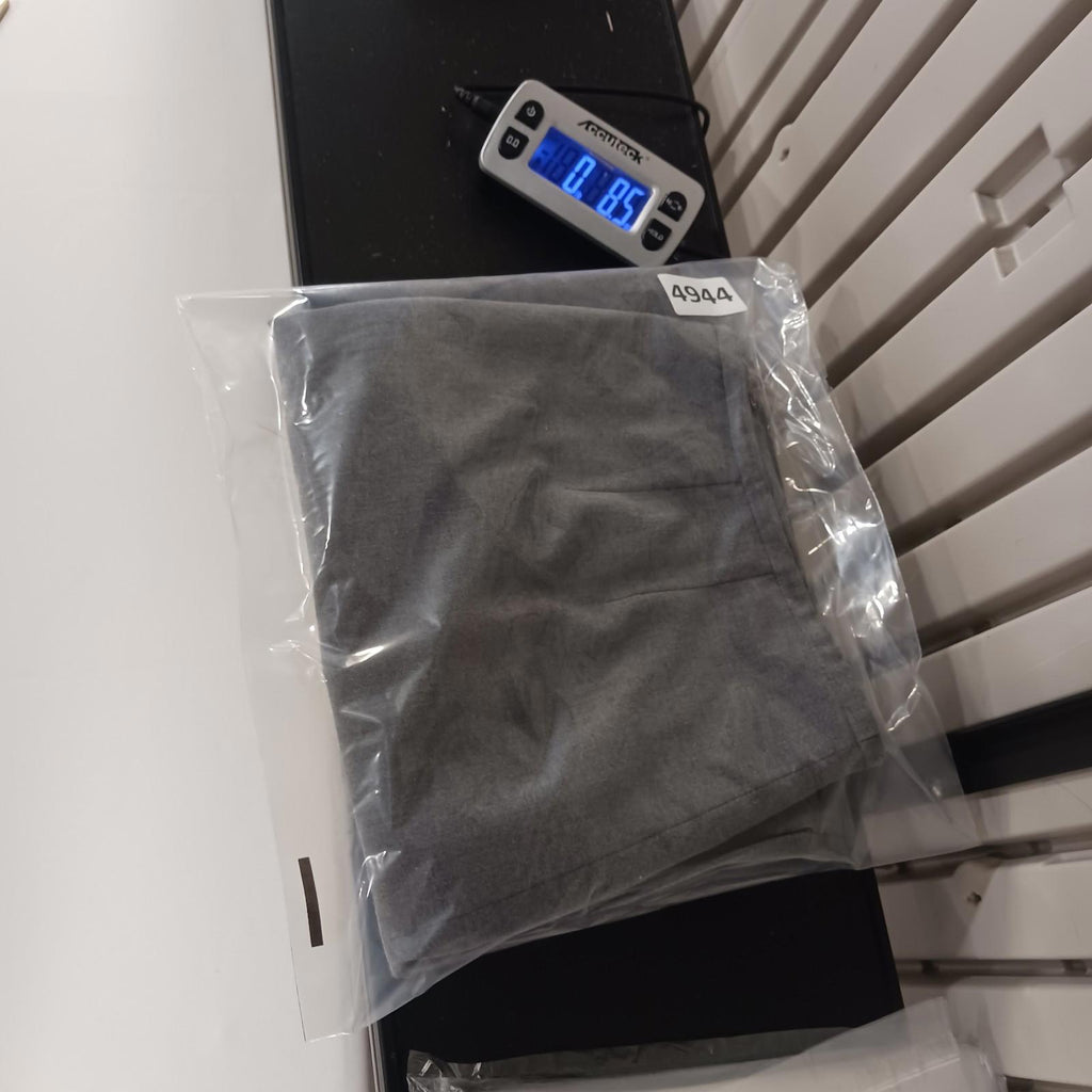 Cato RN#37080 Women's Gray Side Slits Rear Zipper Pencil Skirt Size 12