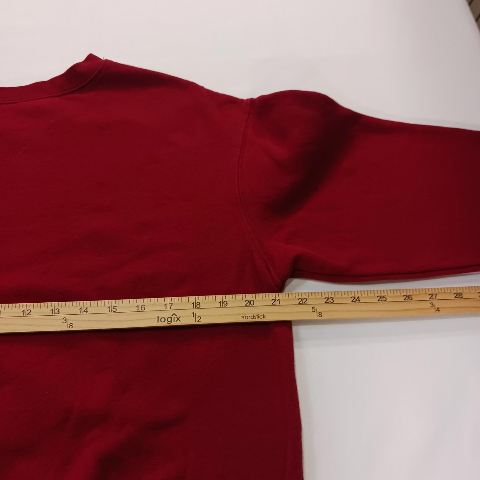 Awake Harvard University Crimson Women’s Red Graphic Sweatshirt Size Large