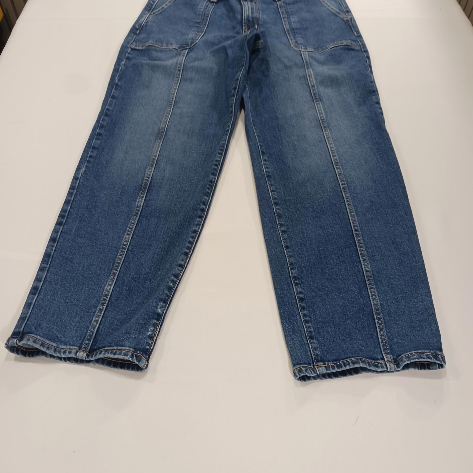 Old Navy High Rise OG Loose Women's Blue Denim Jeans Size 16 (34×30)