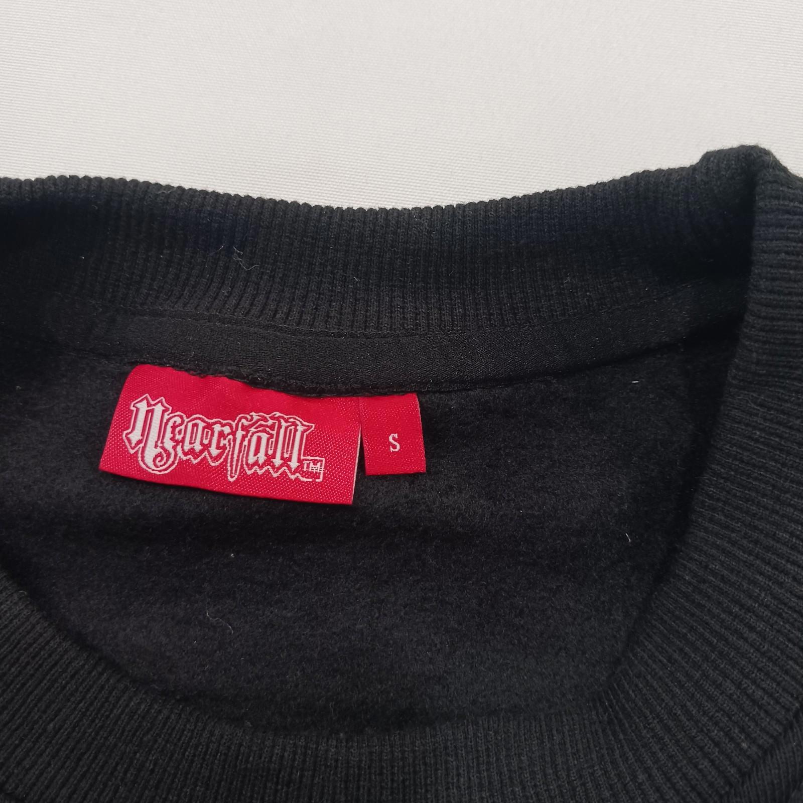 Boomer Wrestling Camp Mens Black & Red Cotton Blend Pullover Sweatshirt Sz Small