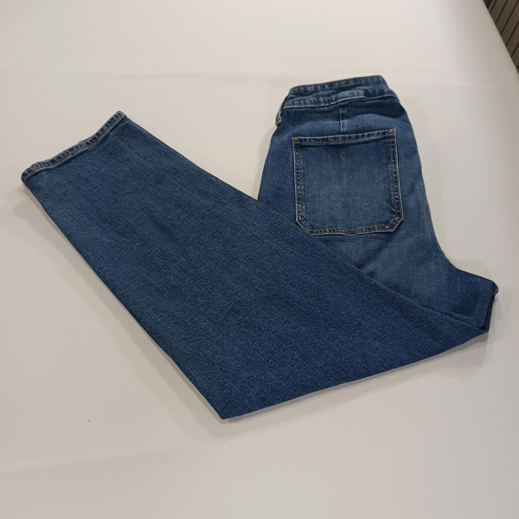 Old Navy High Rise OG Loose Women's Blue Denim Jeans Size 16 (34×30)